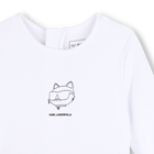 Long Sleeve Dress KARL LAGERFELD KIDS 
                    GIRL