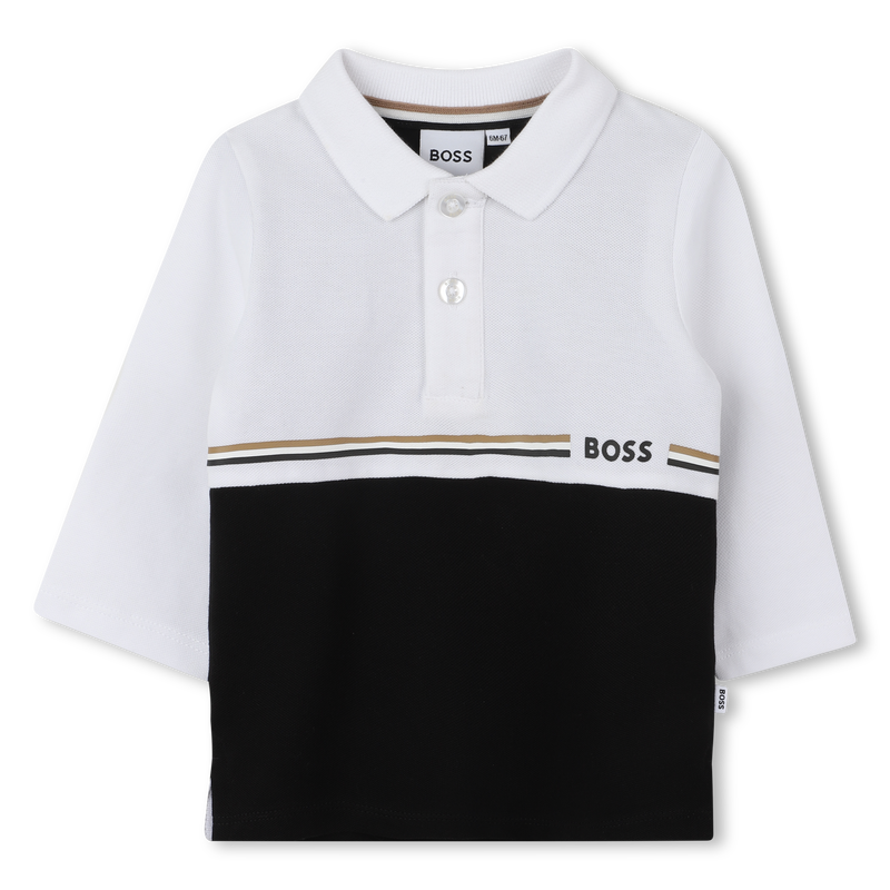 Long-sleeved polo shirt BOSS 
                    BOY