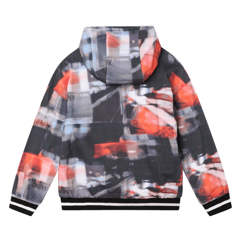 Zip-up cotton sweatshirt DKNY 
                    BOY