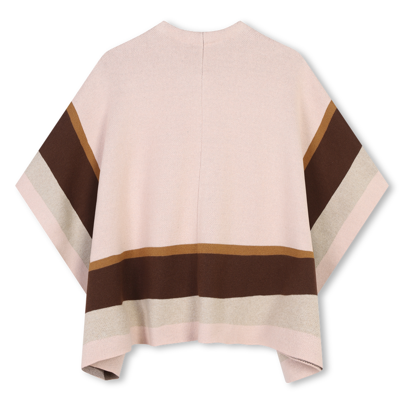 Multicolored Striped Cape CHLOE 
                    GIRL
