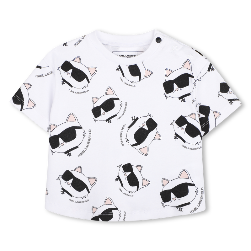Shorts Outfit Set KARL LAGERFELD KIDS 
                        GIRL