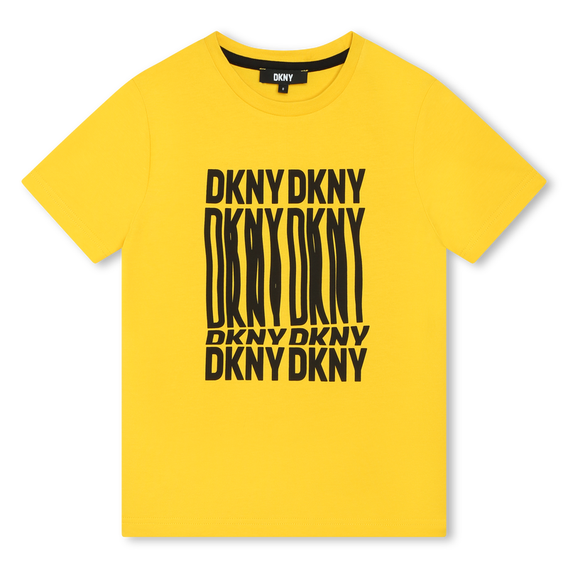 Printed cotton T-shirt DKNY 
                    BOY