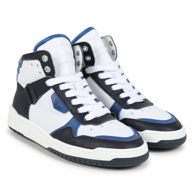 Zip-Up Leather Sneakers ZADIG & VOLTAIRE BOY