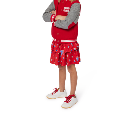 Embroidered Woolen Jacket KENZO KIDS GIRL