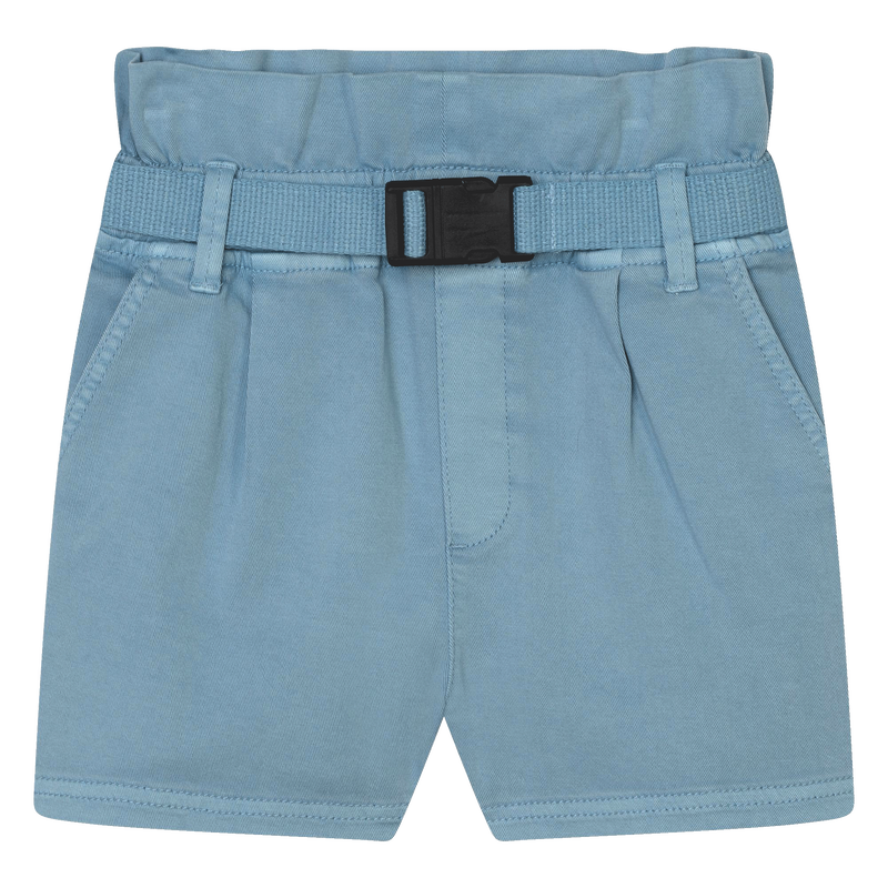 Belted cotton shorts DKNY 
                    GIRL