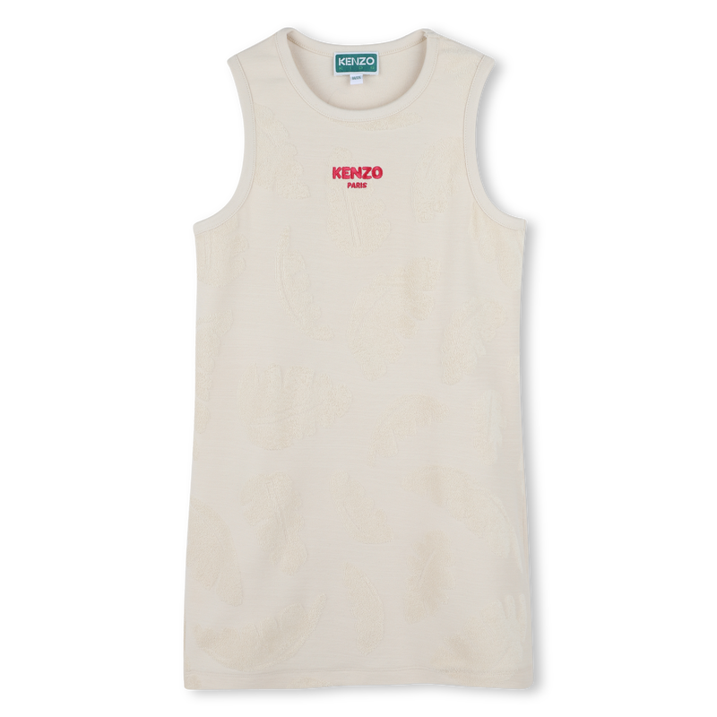 Terry cloth dress KENZO KIDS 
                        GIRL