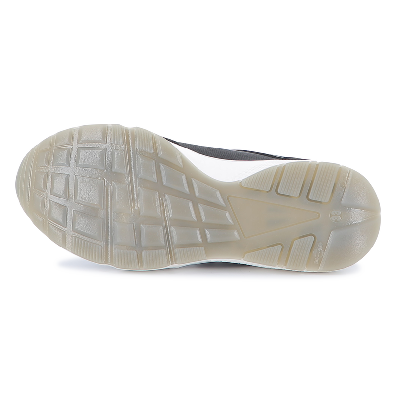 Faux and canvas sneakers BOSS 
                    BOY