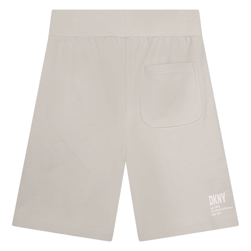 DKNY Unisex fleece Bermuda shorts
