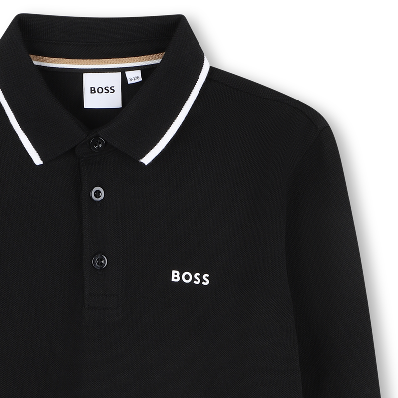 Long-sleeved polo shirt BOSS 
                    BOY