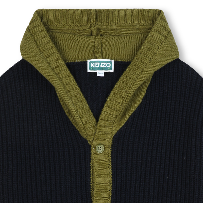 Knit cardigan KENZO KIDS 
                        BOY