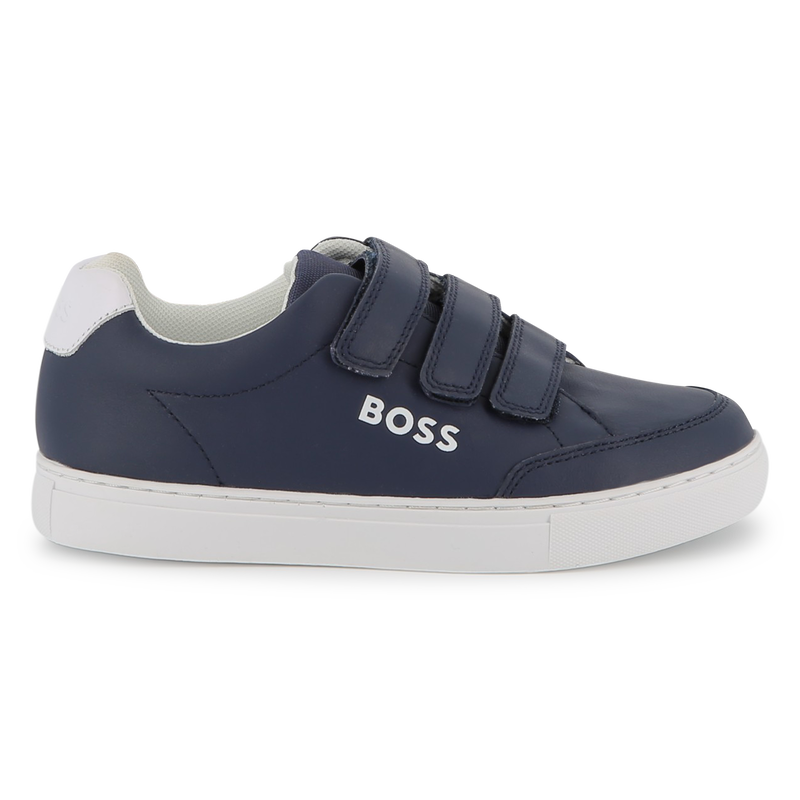 Cowhide leather sneakers BOSS 
                        BOY