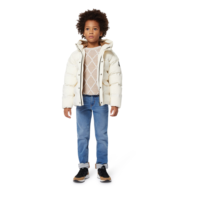 Round-Neck Cotton Sweater BOSS 
                    BOY