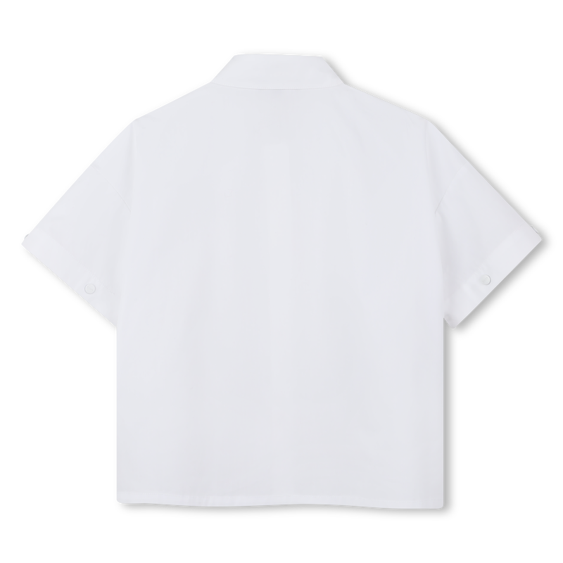Cotton poplin shirt DKNY 
                        GIRL