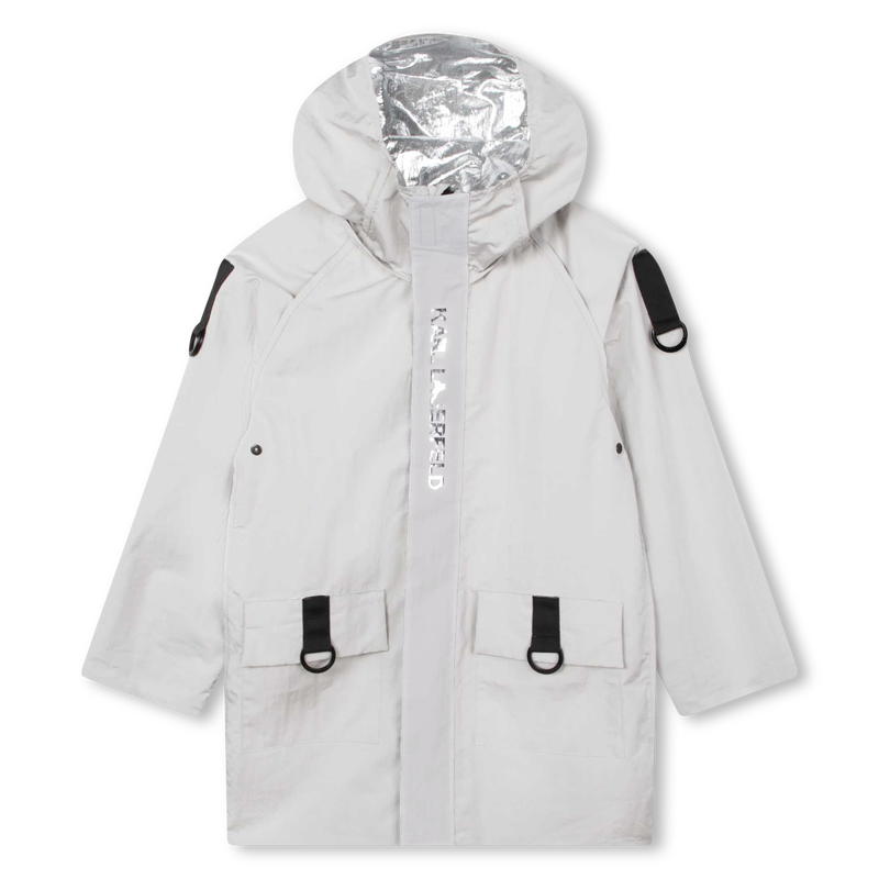 Karl lagerfeld rain jacket online