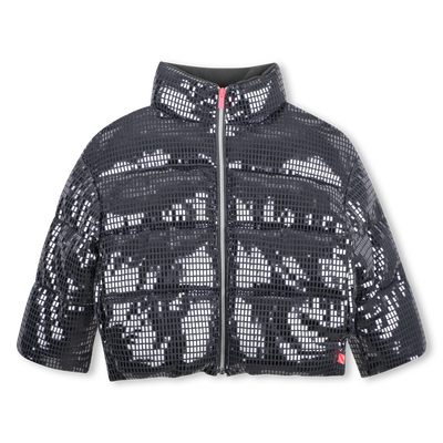 Hooded down jacket BILLIEBLUSH GIRL