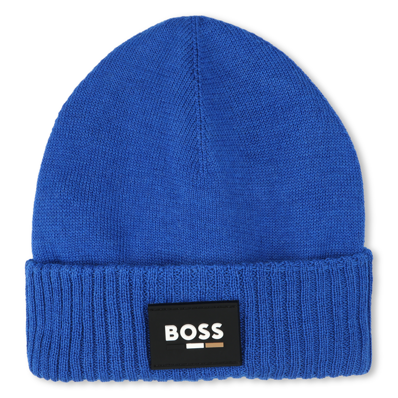 Boss Boys Wool Knitted Beanie Hat