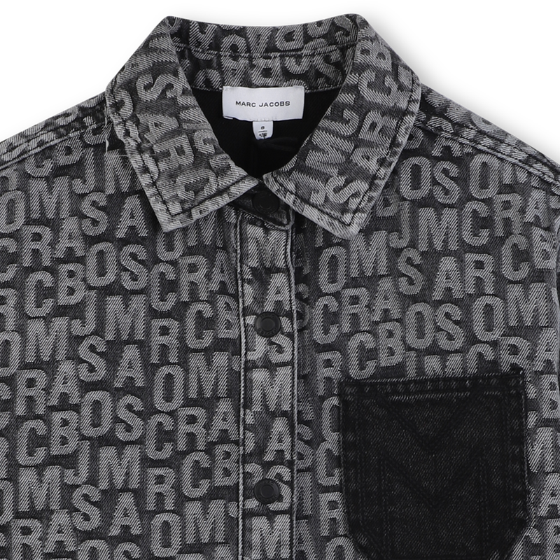 Jacquard denim shirt MARC JACOBS 
                        BOY