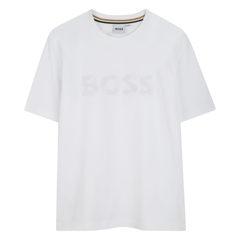 Short-sleeved cotton T-shirt BOSS 
                        BOY