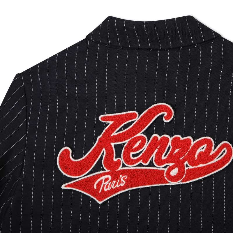Striped flannel blazer KENZO KIDS 
                    GIRL