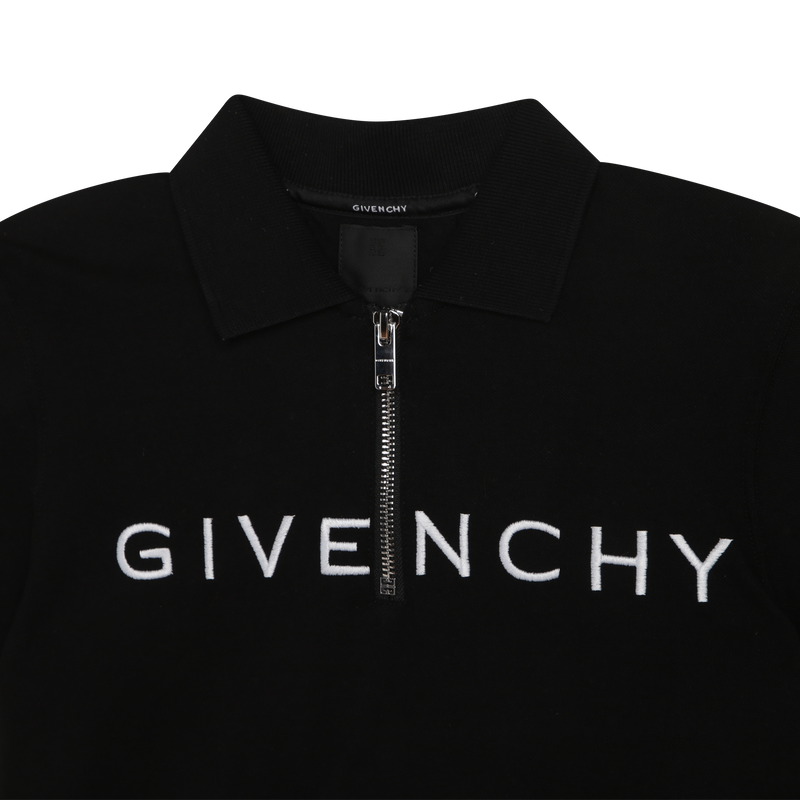 GIVENCHY Zip fastening polo shirt