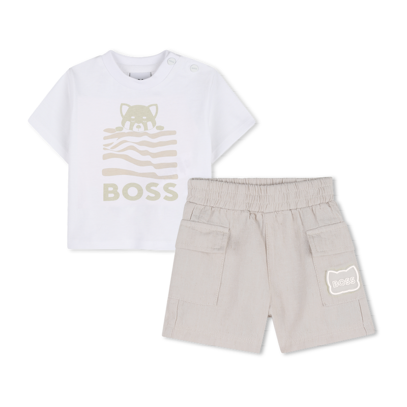 Shorts Outfit Set BOSS 
                        BOY