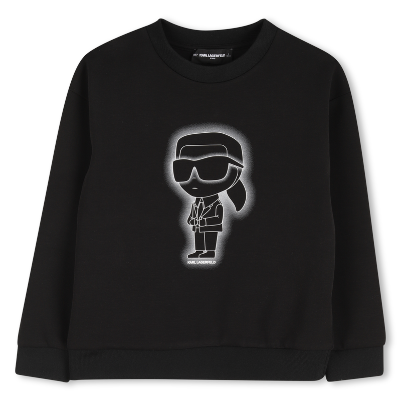 Double jersey sweatshirt KARL LAGERFELD KIDS 
                        BOY