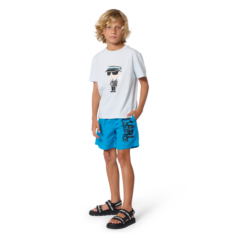 Strap Sandals KARL LAGERFELD KIDS 
                        BOY