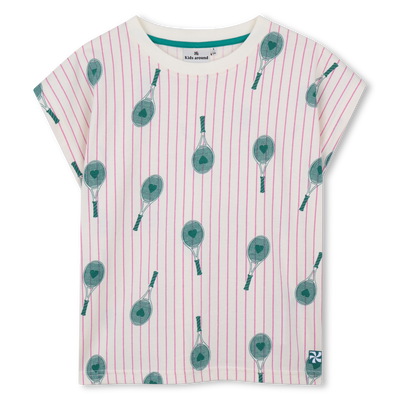 Short-Sleeved T-Shirt KIDS AROUND GIRL