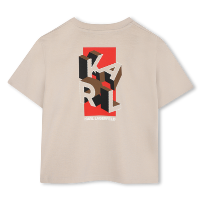 Short-sleeved T-shirt KARL LAGERFELD KIDS BOY