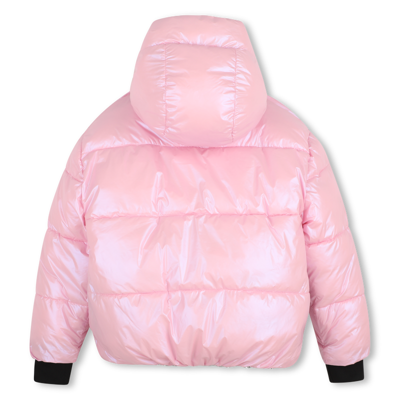 Reversible down jacket KARL LAGERFELD KIDS 
                        GIRL