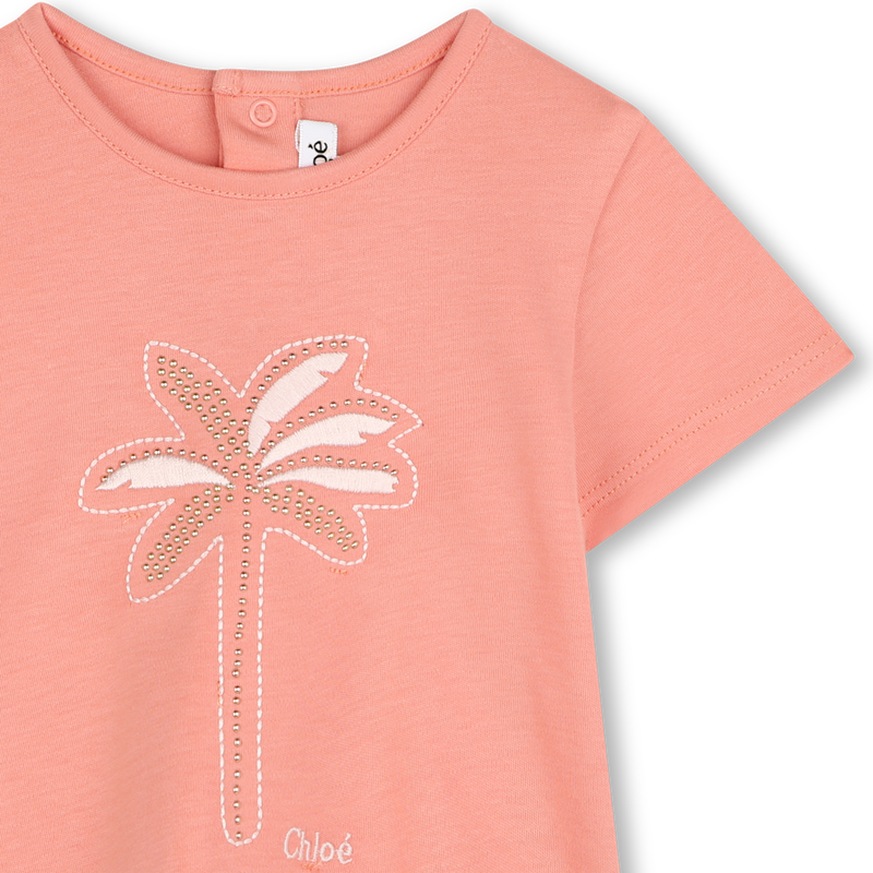 Short-sleeved cotton T-shirt CHLOE 
                    GIRL