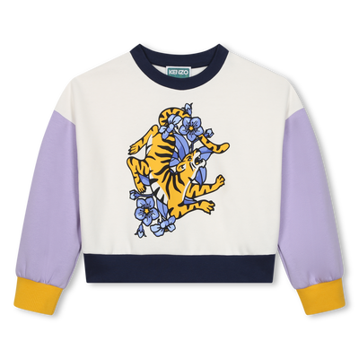 Multicolored Sweatshirt KENZO KIDS GIRL