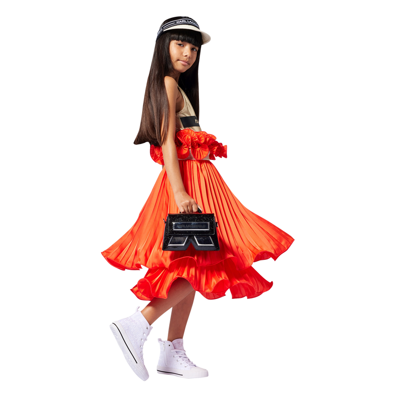 Elasticated visor KARL LAGERFELD KIDS 
                        GIRL