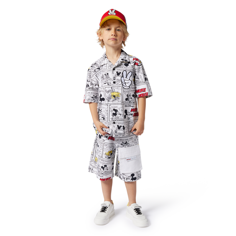 Cotton canvas Bermuda shorts MARC JACOBS 
                    BOY