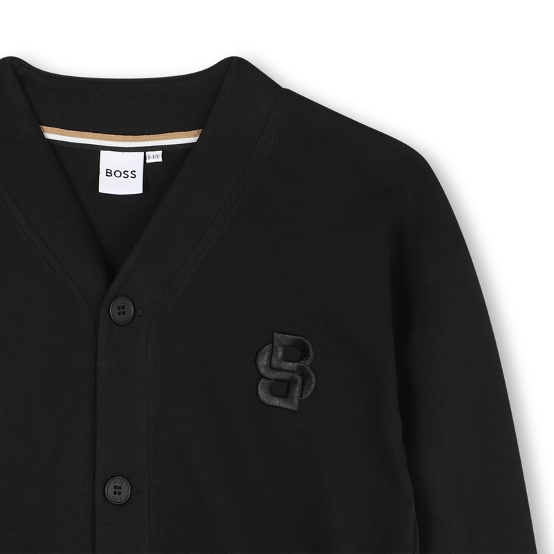 Cardigan with button closure BOSS 
                    BOY