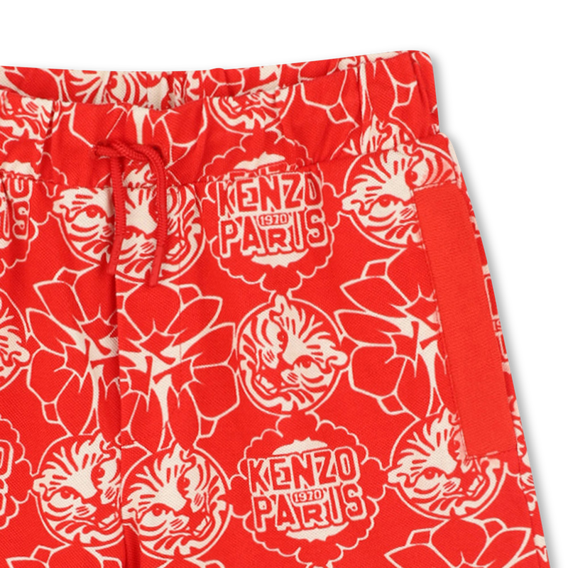 Printed Bermuda shorts KENZO KIDS 
                    BOY