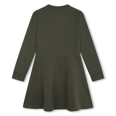 Glittery Fleece Dress MICHAEL KORS GIRL