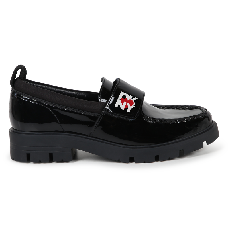 Velcro Leather Loafers DKNY 
                    GIRL