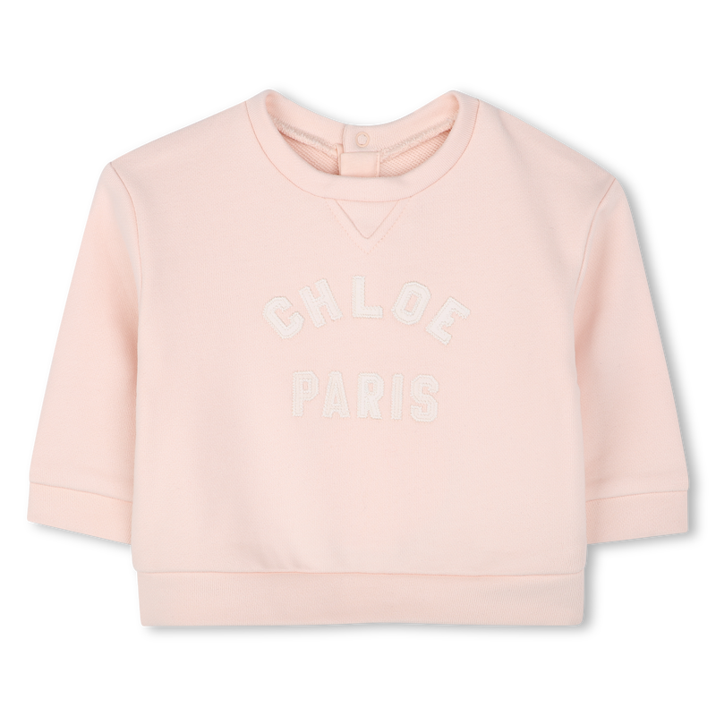 Cotton fleece sweatshirt CHLOE 
                    GIRL