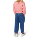 Pleated Paneled Jeans KENZO KIDS 
                    GIRL