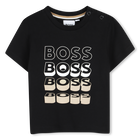 Short-Sleeved T-Shirt, BLACK, hi-res