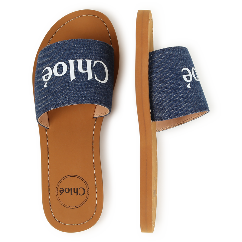 Denim Slides CHLOE 
                    GIRL
