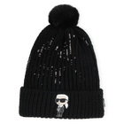 Choupette Pom-Pom Beanie KARL LAGERFELD KIDS 
                    GIRL