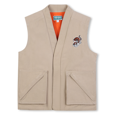 Sleeveless jacket KENZO KIDS UNISEX