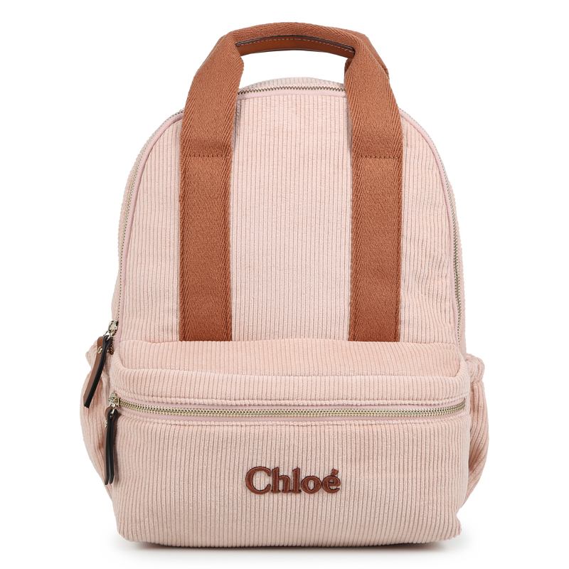 Velvet Corduroy Backpack CHLOE 
                    GIRL