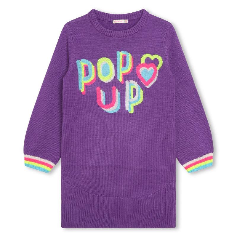 Multicolor sweater dress BILLIEBLUSH 
                    GIRL