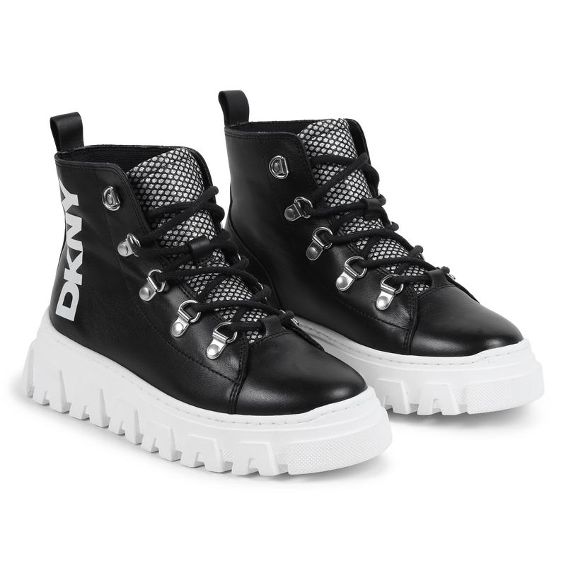Lace-Up Ankle Boots DKNY 
                    GIRL