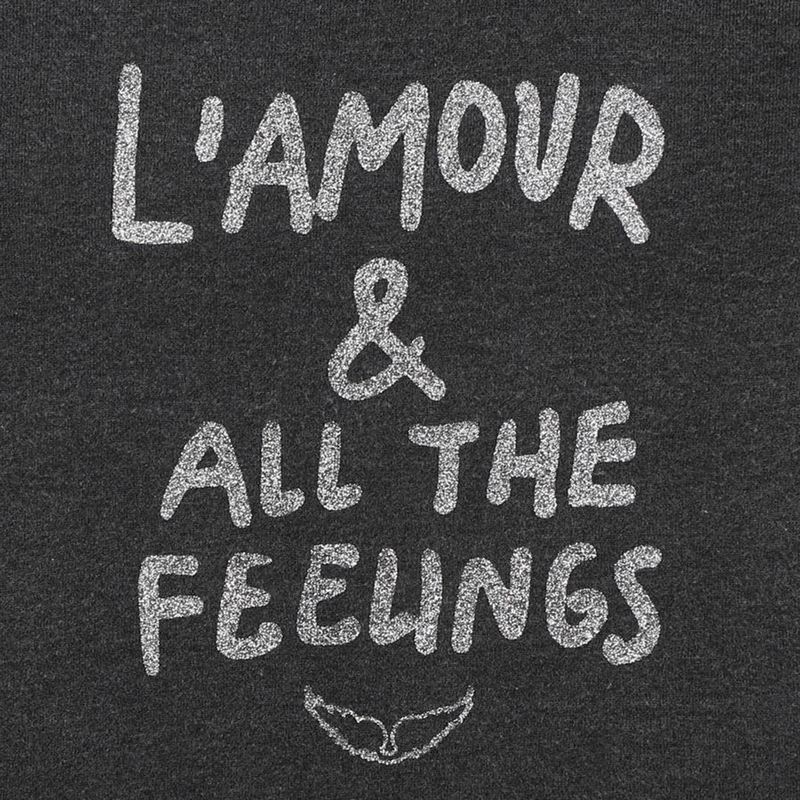 Fleece sweatshirt ZADIG VOLTAIRE 
                        GIRL