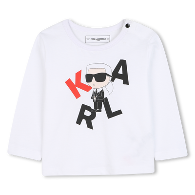 Long Sleeve T-Shirt KARL LAGERFELD KIDS BOY