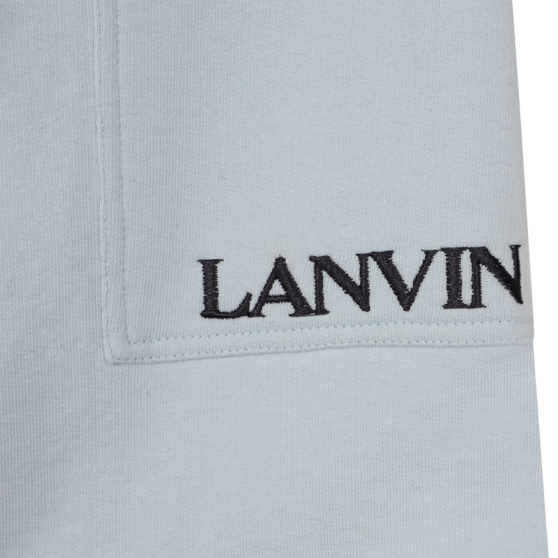 Cotton fleece shorts